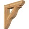 Ekena Millwork Funston Slat Rough Sawn Bracket, Western Red Cedar, 6"W x 34"D x 34"H BKT06X34X34FST06RWR - alternate 1